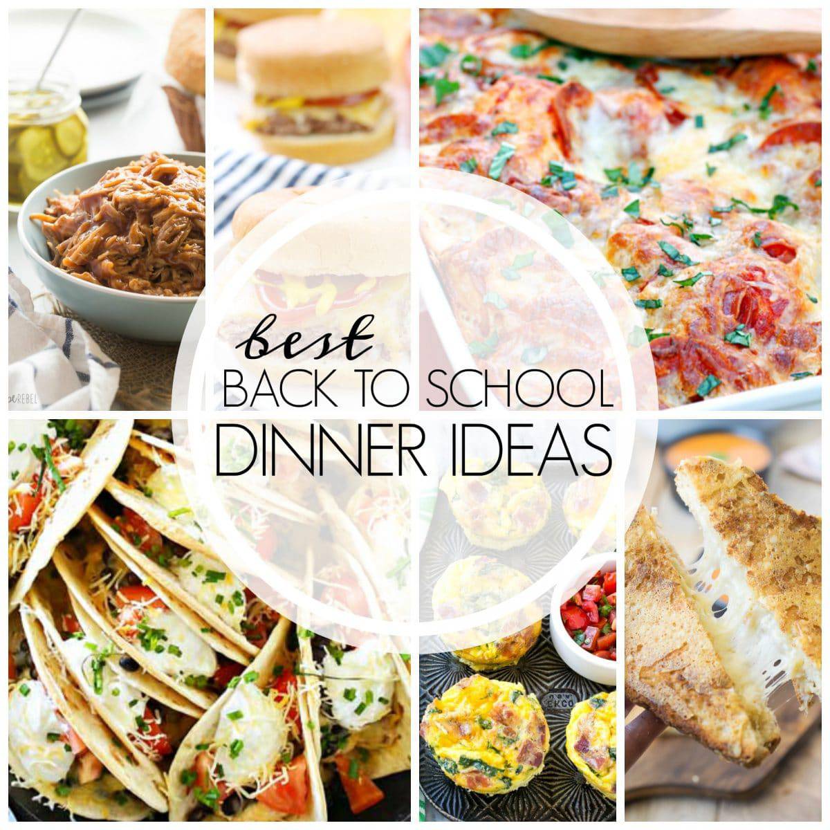 Quick Dinner Ideas For Back To School LemonsforLulu