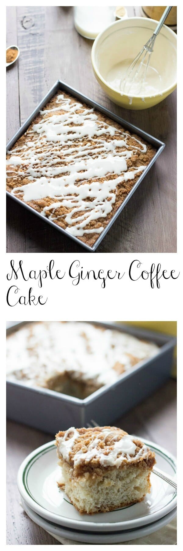 Maple Ginger Coffee Cake - LemonsforLulu.com
