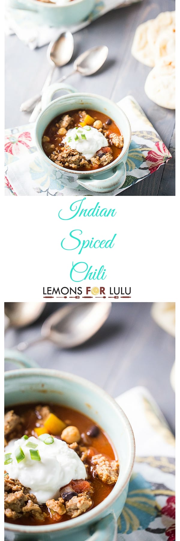 Indian Spice Quick Chili Recipe - LemonsforLulu.com