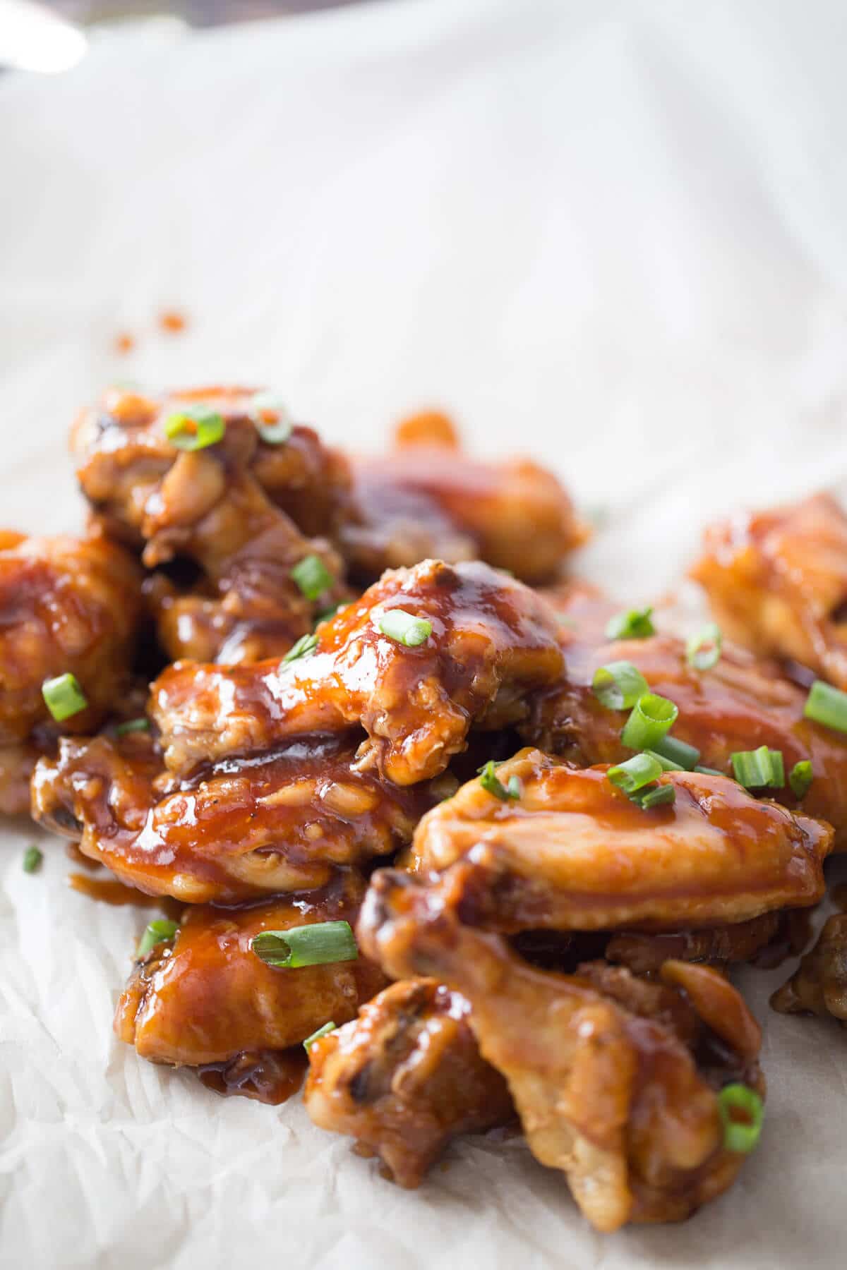 Sticky Stout Baked Chicken Wings Recipe LemonsforLulu