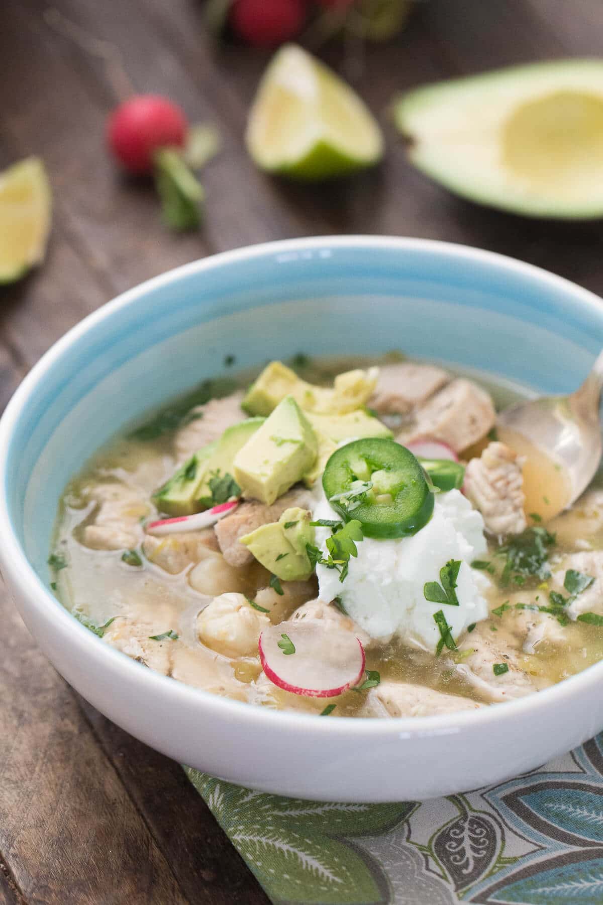 Easy Turkey Posole - LemonsforLulu.com