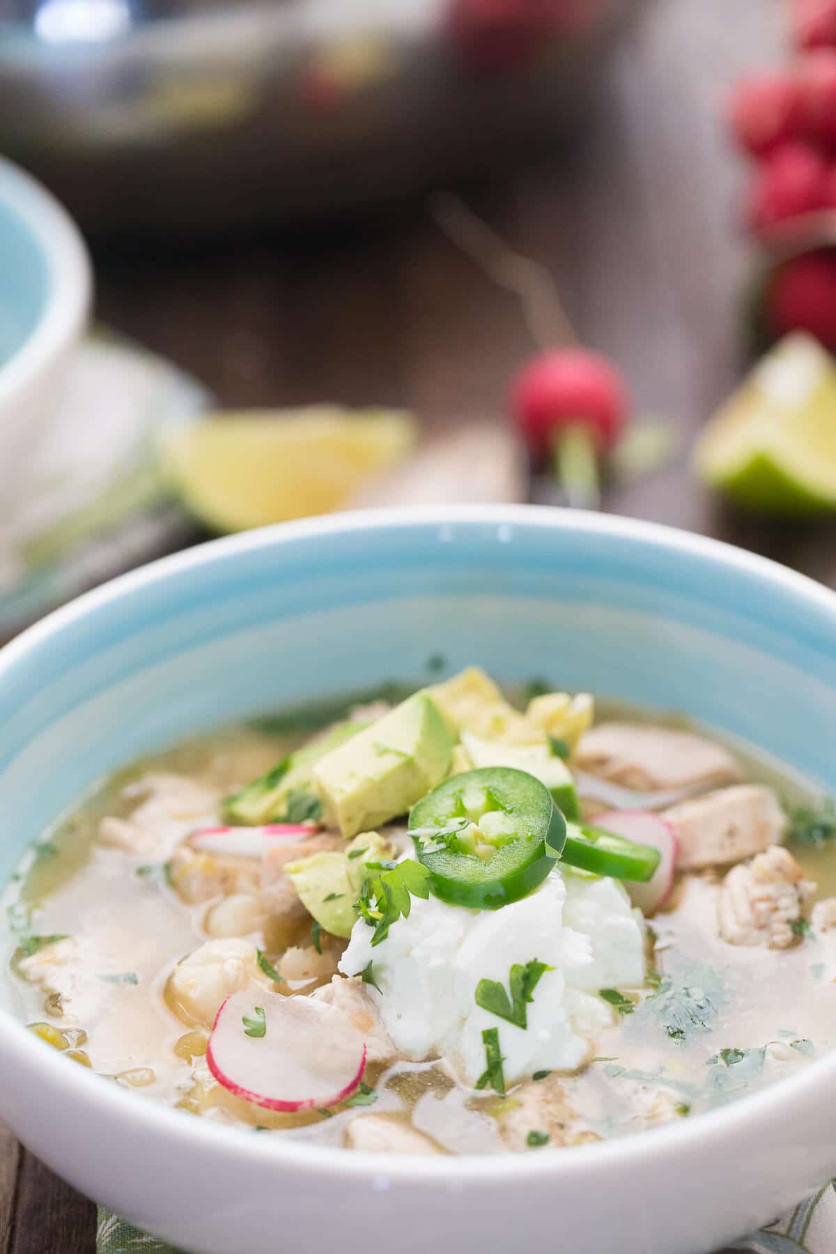 Easy Turkey Posole - LemonsforLulu.com