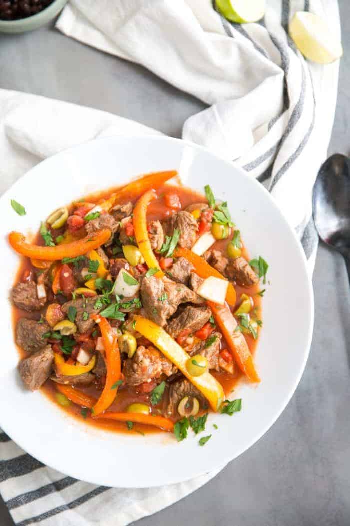 Ropa Vieja Paleo Cuban Beef Stew Lemons for Lulu