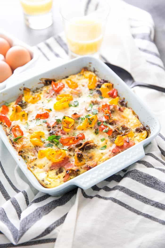 Easy Farmers Breakfast Casserole Recipe - Lemons for Lulu