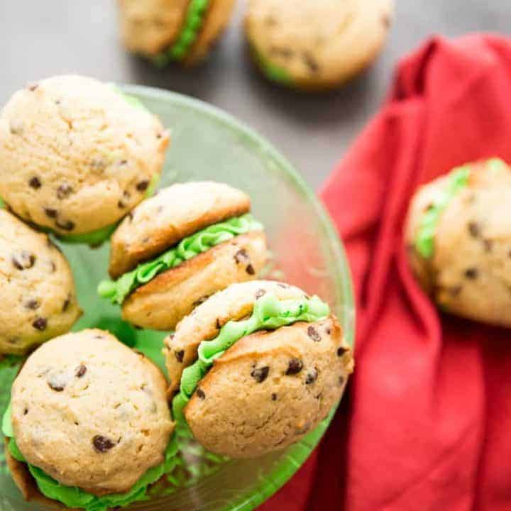 Mint Chocolate Chip Whoopie Pie Recipe Lemons For Lulu