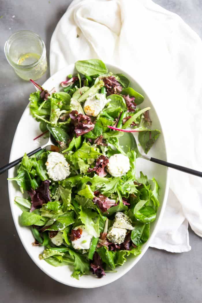 Easy Spring Salad Recipe with Peas - Lemons for Lulu