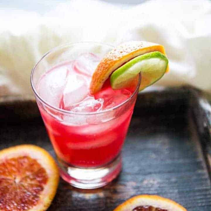 Blood Orange Crush Cocktail Recipe - Lemons for Lulu