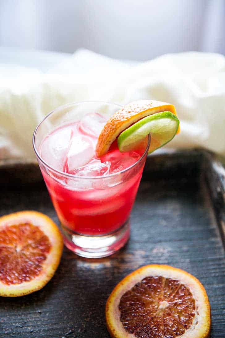 Blood Orange Crush Cocktail Recipe - Lemons for Lulu