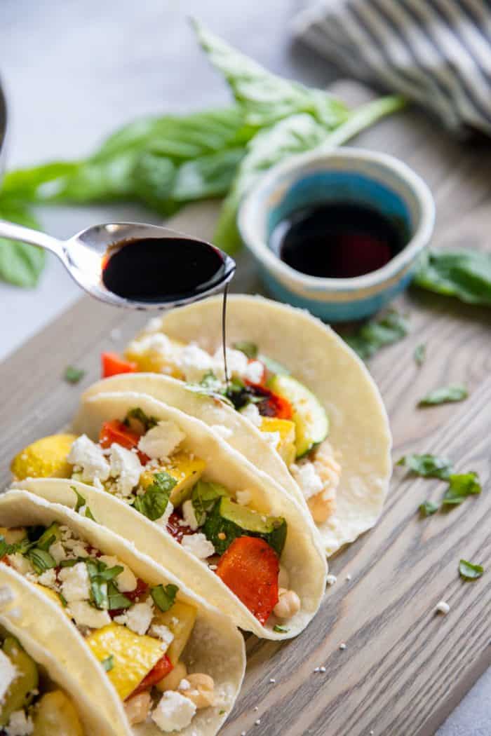 Roasted Veggie Taco Recipe | LemonsforLulu.com