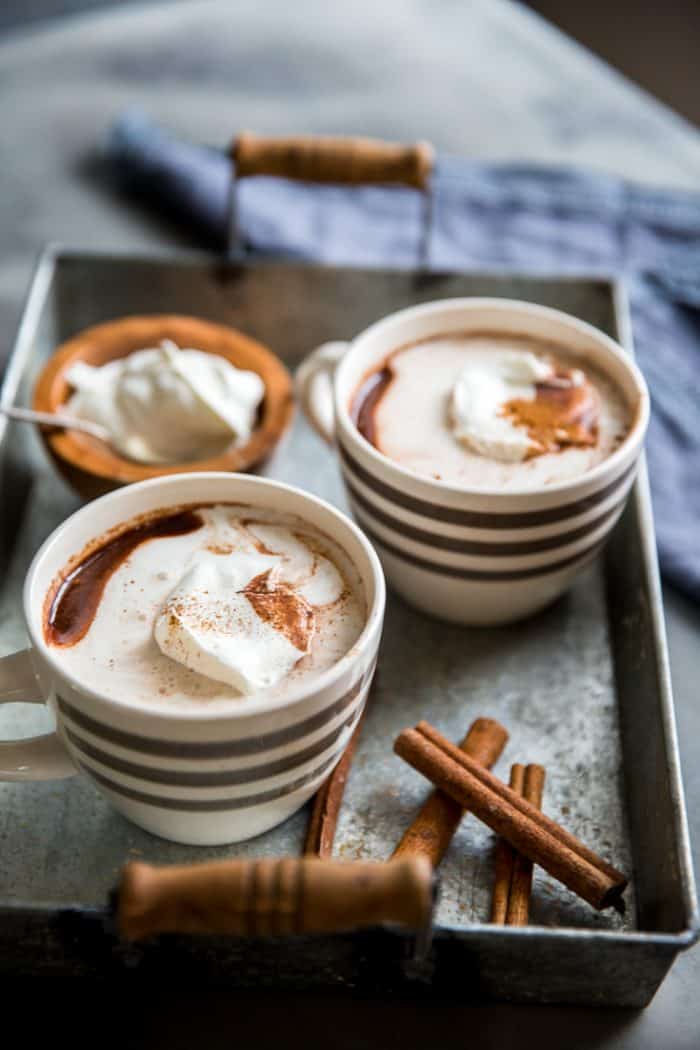 Boozy Cinnamon Hot Chocolate Recipe