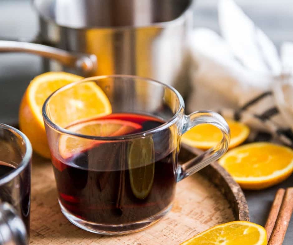 Warm Red Wine Sangria