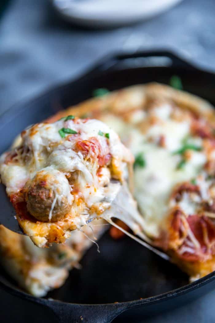 Meatball Pizza | LemonsforLulu.com