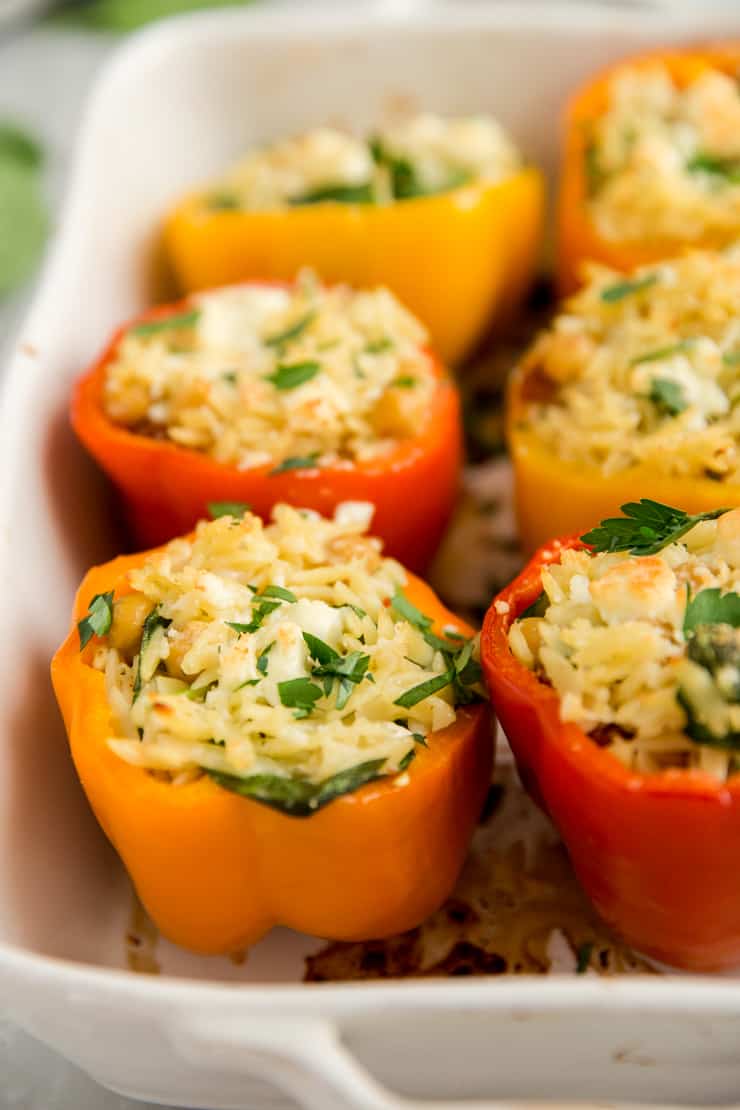 Vegetarian Stuffed Peppers Lemonsforlulu Com